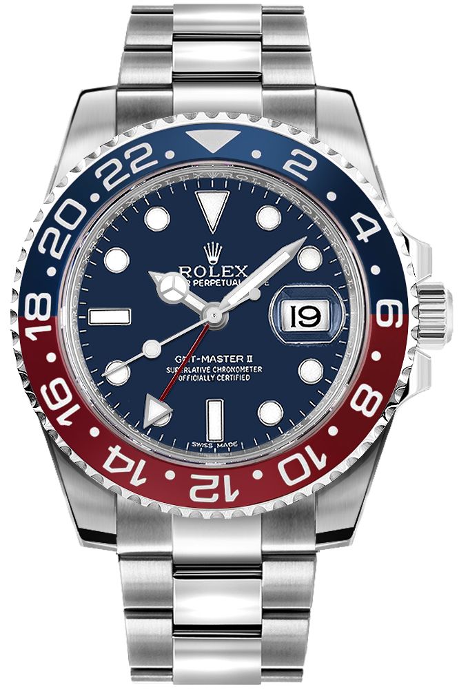 ROLEX GMT-MASTER II  - OYSTER - U1 FACTORY - AUTOMATIK