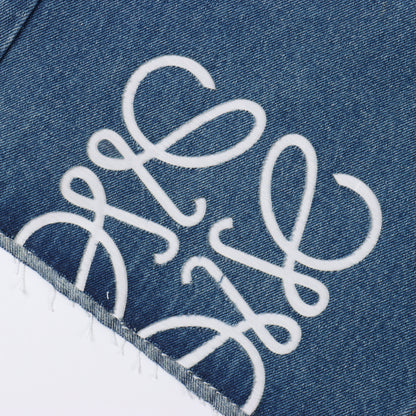 LOEWE ANAGRAM DENIM SHORTS – 1:1 HIGH END
