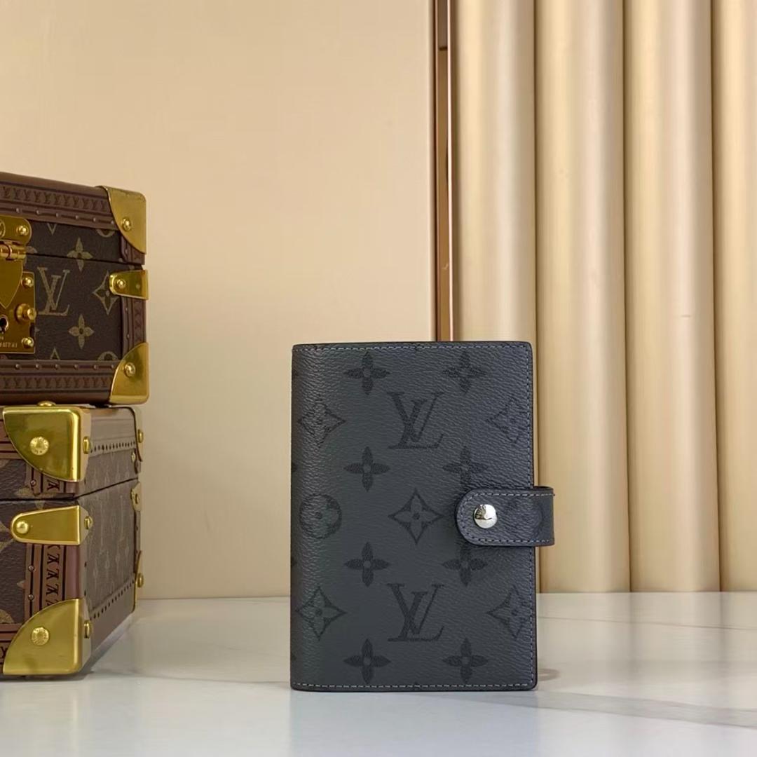 LOUIS VUITTON Medium Ring Agenda cover – Full Set  - 1:1 HIGH END