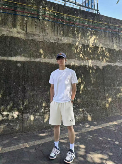 MONCLER EMBROIDERED LOGO SWEAT SHORTS – 1:1 HIGH END