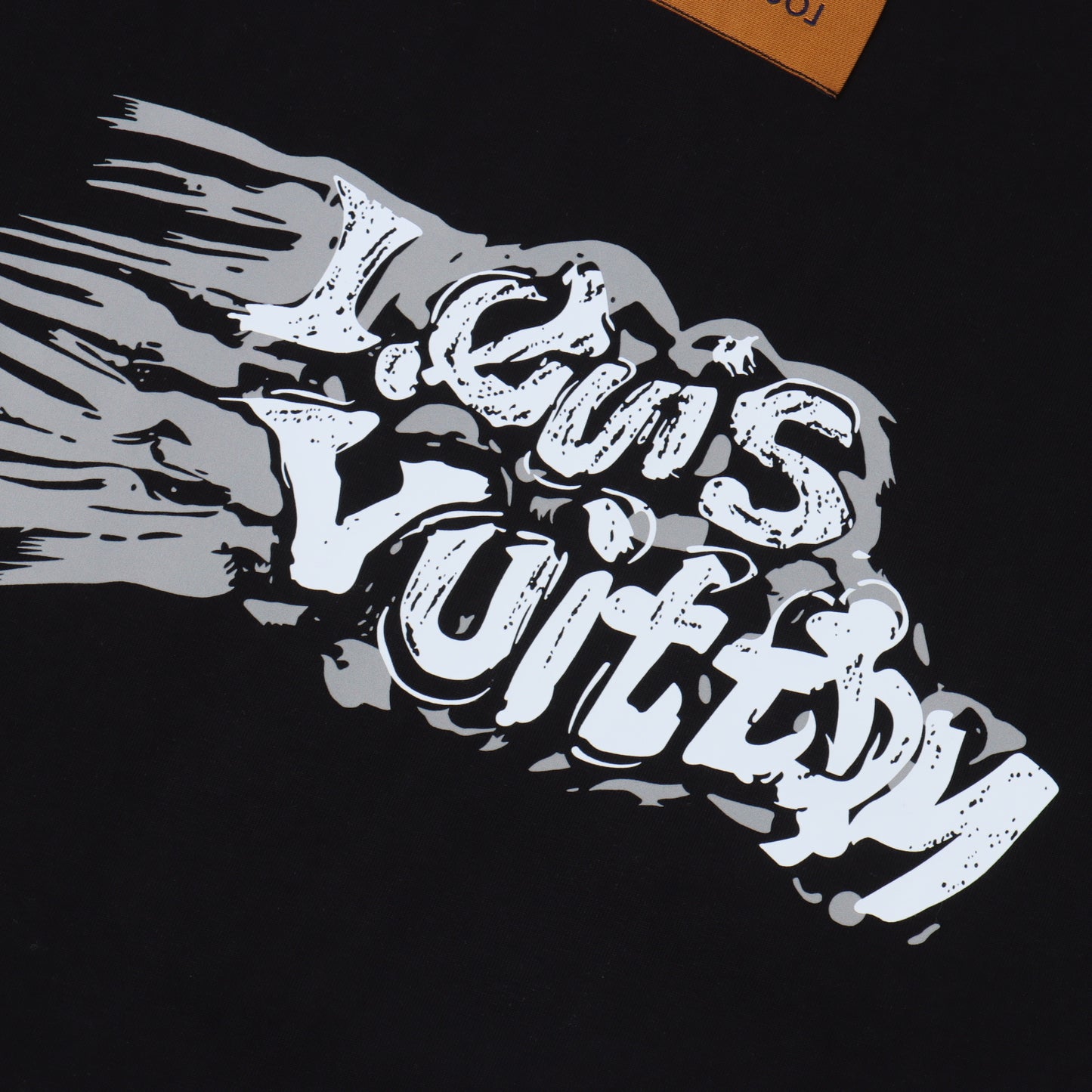 LOUIS VUITTON T-SHIRT - SCHWARZ / WEIß - SUPER CLONE 260g
