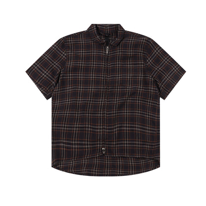 CHROME HEARTS ZIP SHIRT – VINTAGE CHECK EDITION – mit Tags – 1:1 HIGH END