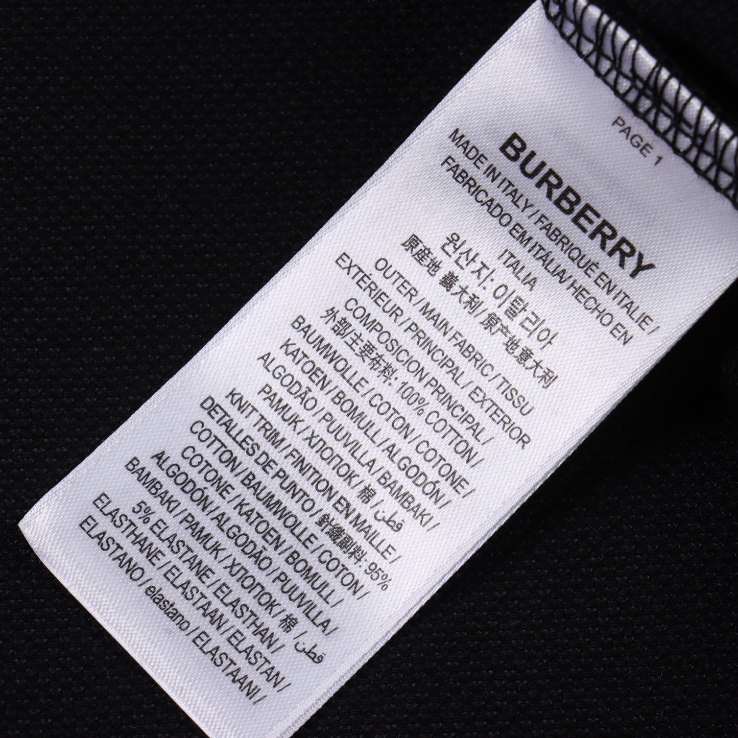 BURBERRY POLO SHIRT – mit Tags – 1:1 HIGH END