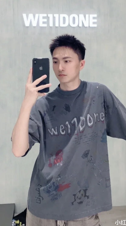 WE11DONE T-SHIRT - SUPER CLONE