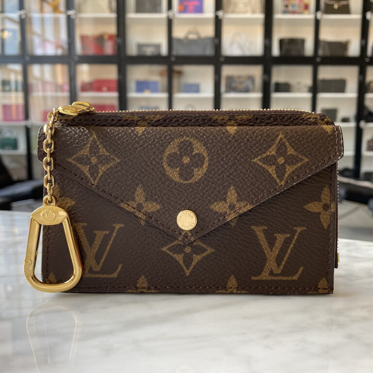 LOUIS VUITTON LEATHER CARDHOLDER ZIPPER – Full Set  - 1:1 HIGH END