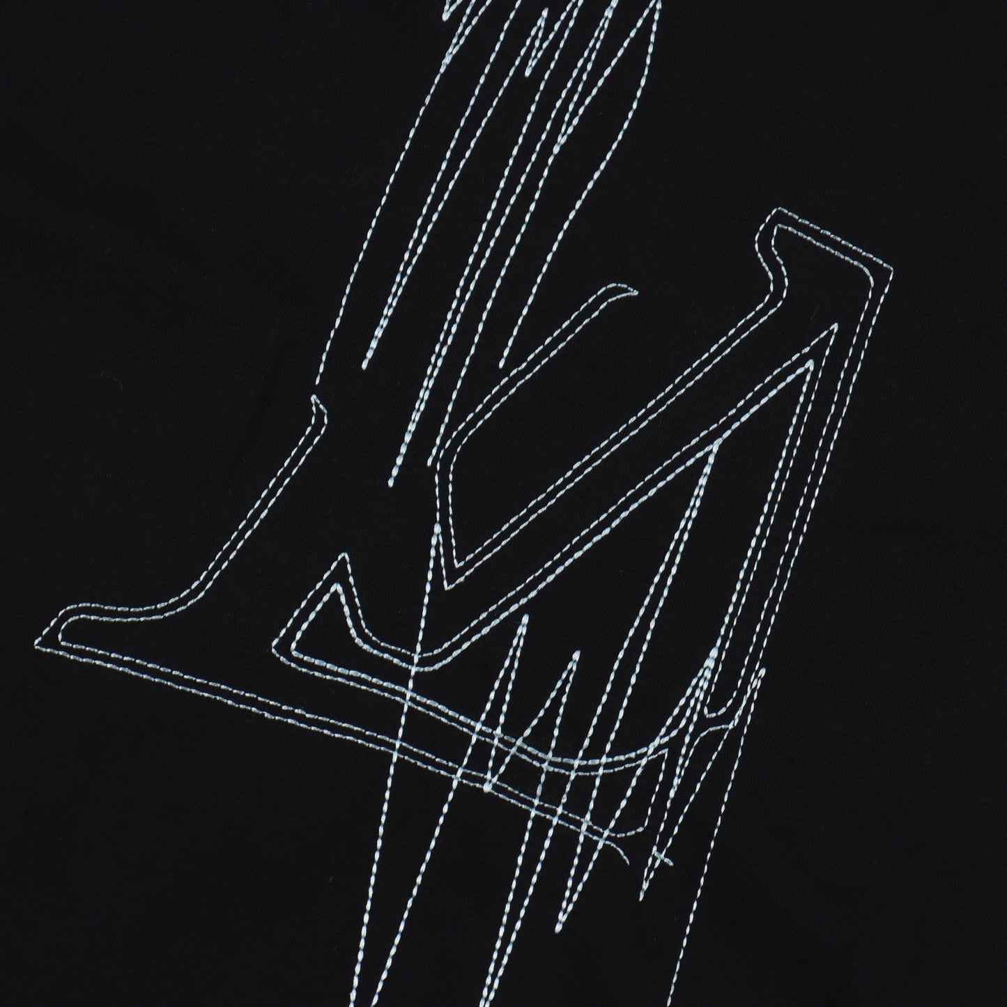 LOUIS VUITTON T-SHIRT - SCHWARZ - SUPER CLONE 260g