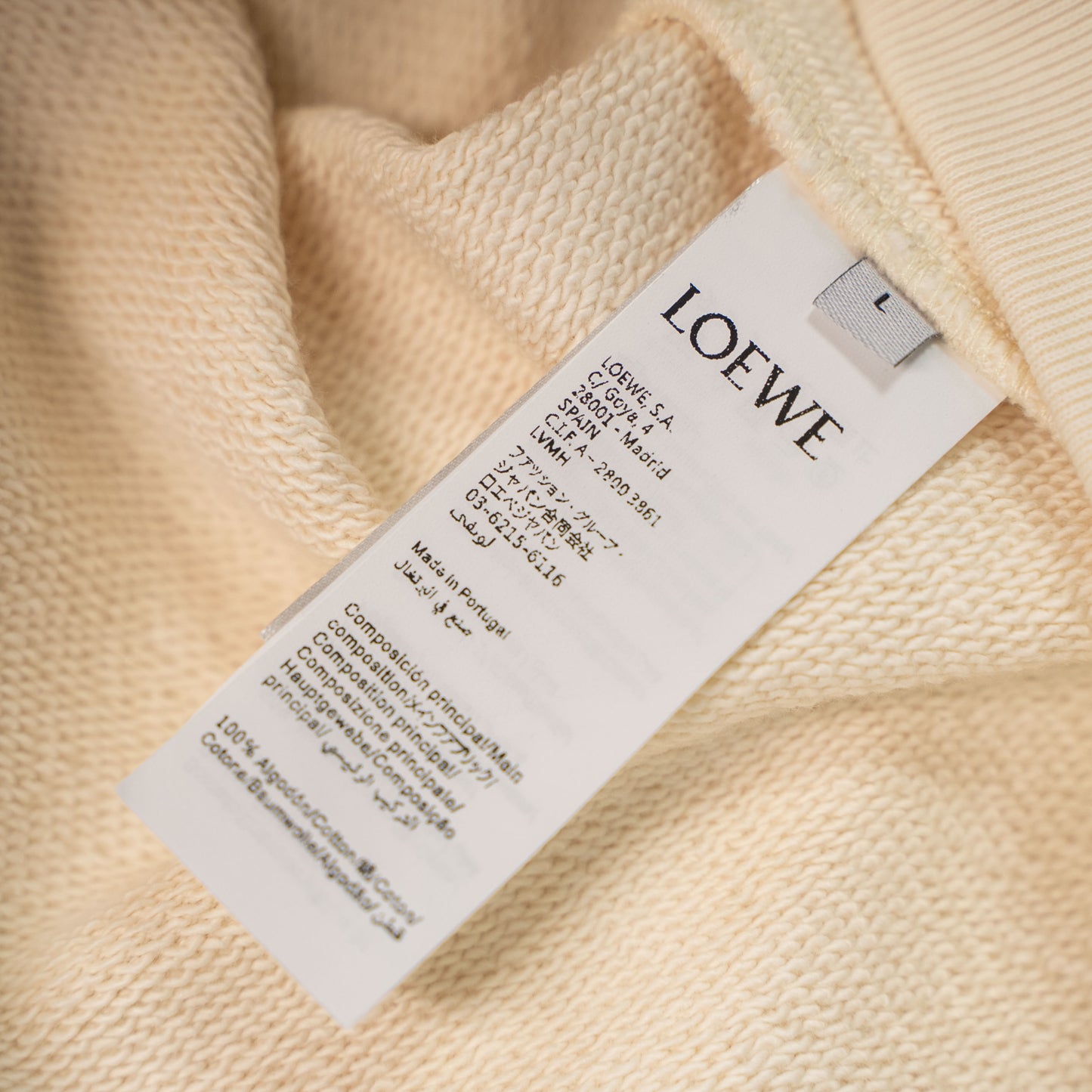 LOEWE ANAGRAM EMBROIDERED SWEATSHIRT – 1:1 HIGH END