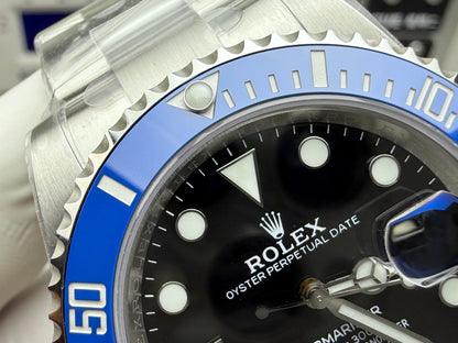 Rolex Datejust 41 mm, cadran gris, lunette plate - SUPER CLONE - MOUVEMENT SUISSE - Bracelet Jubilee