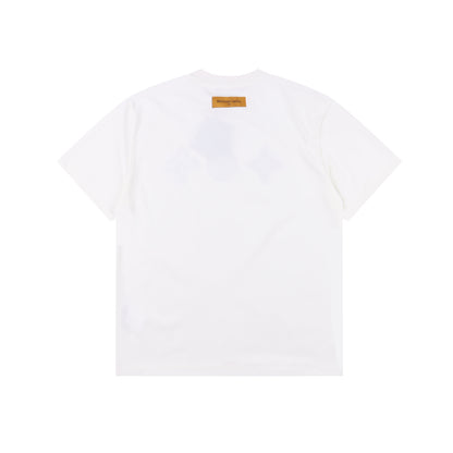 LOUIS VUITTON T-SHIRT - SCHWARZ / WEIß - SUPER CLONE 260g