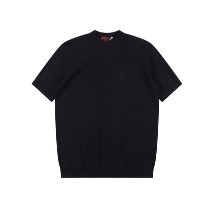 GUCCI KNIT T-SHIRT – Black Minimal Edition – 1:1 HIGH END