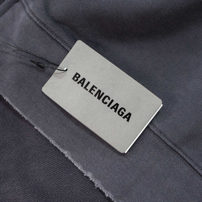 BALENCIAGA OVERSIZED DISTRESSED ZIP-UP HOODIE – 1:1 HIGH END