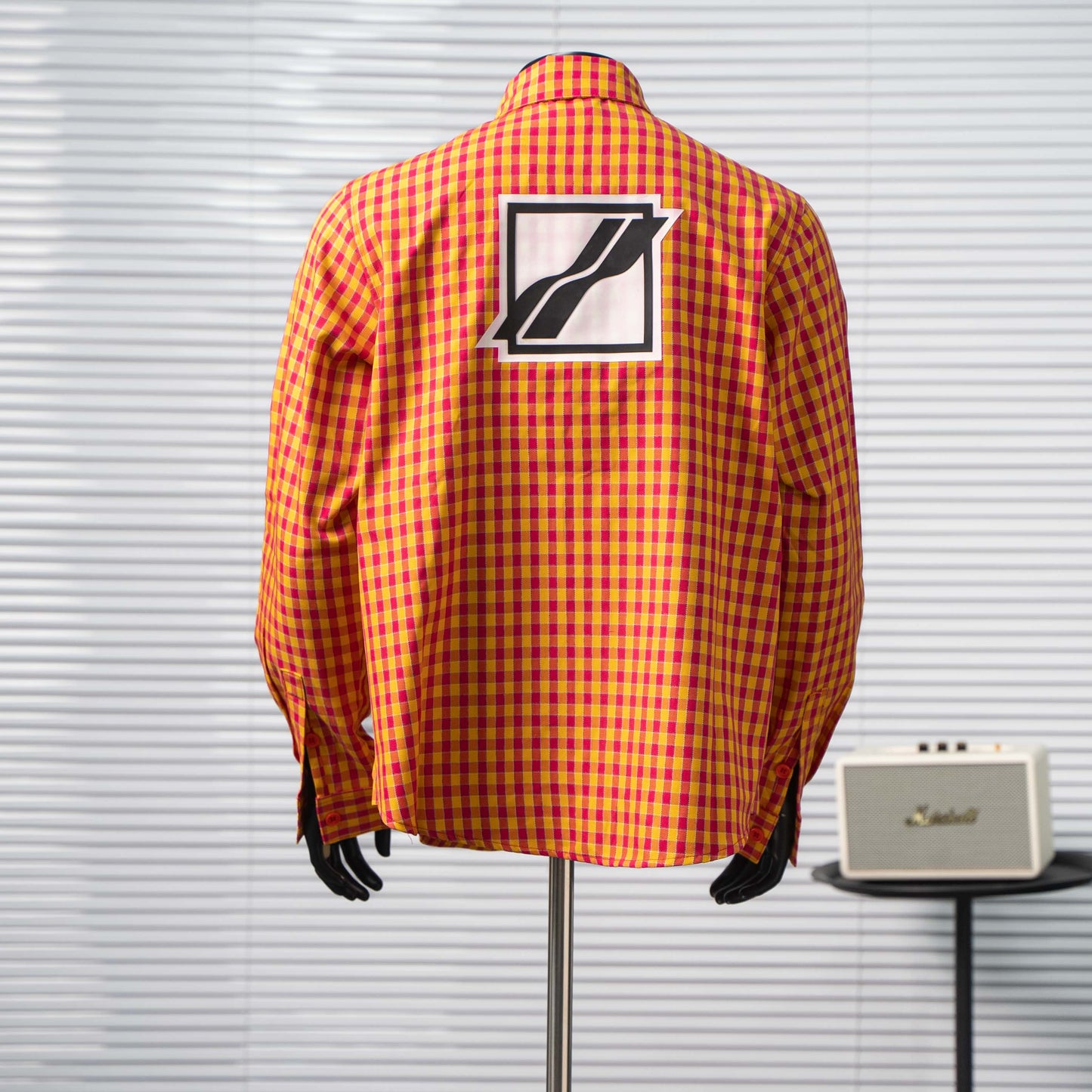WE11DONE CHECK LOGO OVERSHIRT– 1:1 HIGH END
