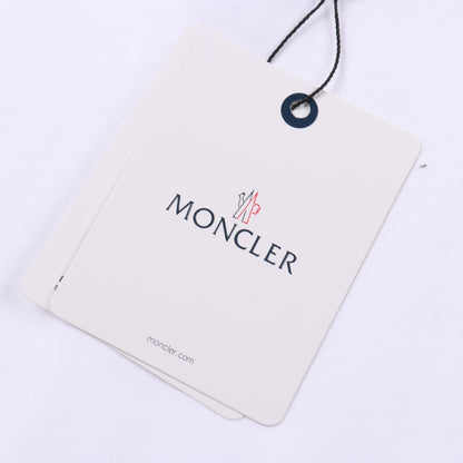 MONCLER T-SHIRT - SCHWARZ / WEIß - SUPER CLONE 260g
