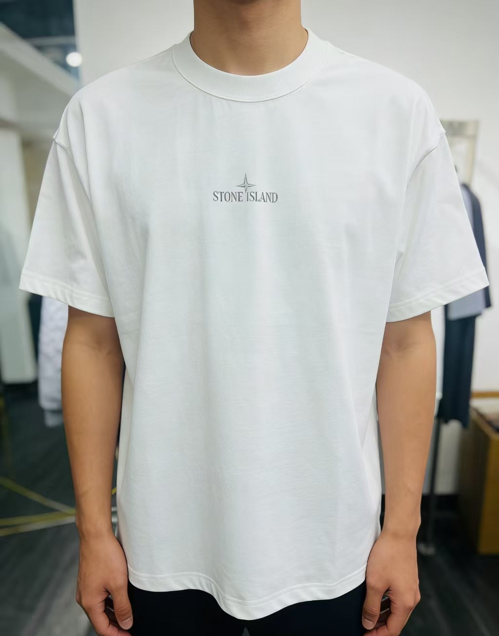 STONE ISLAND T-SHIRT  - SUPER CLONE