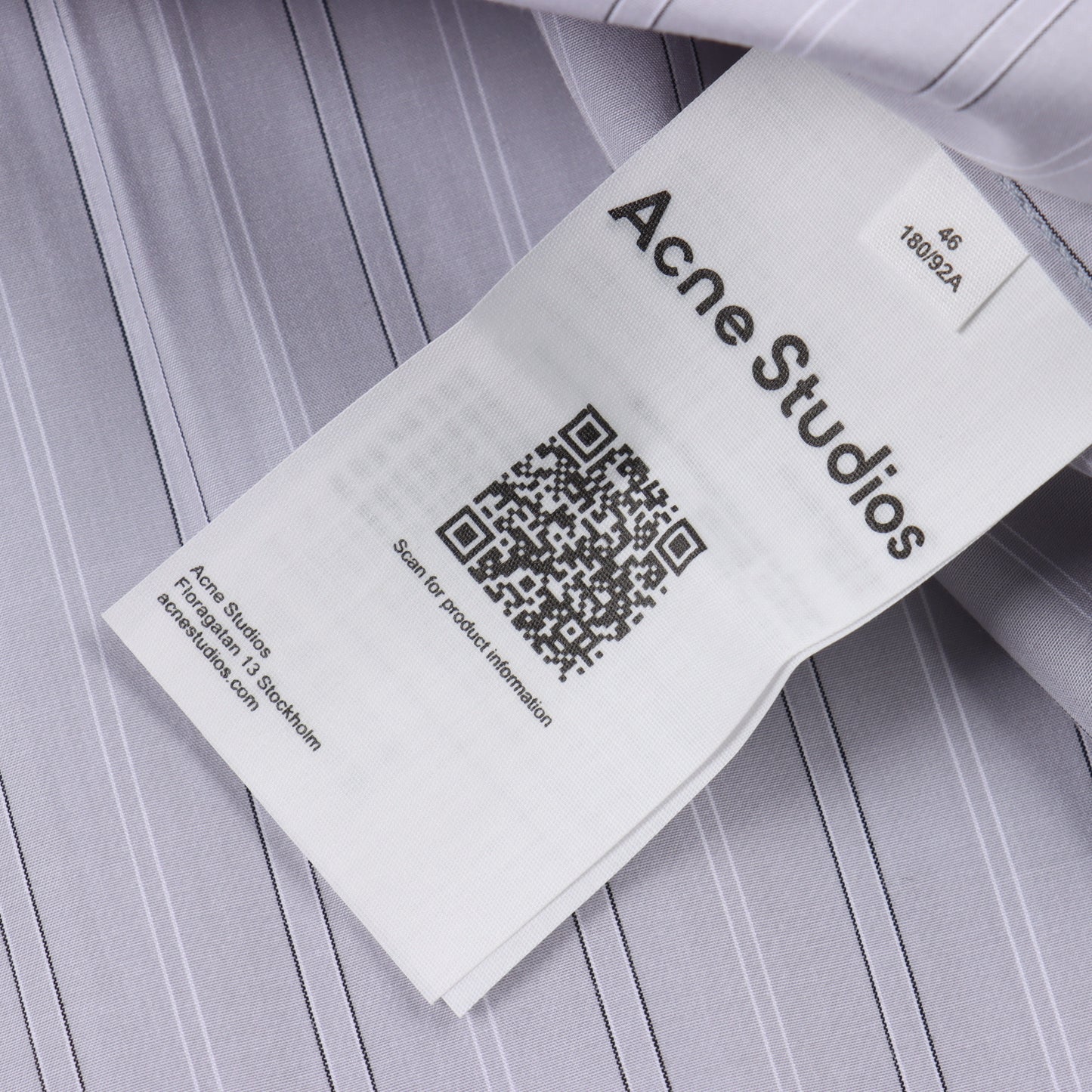 ACNE STUDIOS SHIRT – 1:1 HIGH END