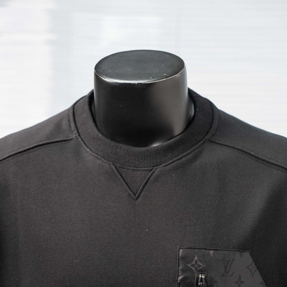 LOUIS VUITTON MONOGRAM ZIP POCKET CREWNECK SWEATSHIRT – 1:1 HIGH END