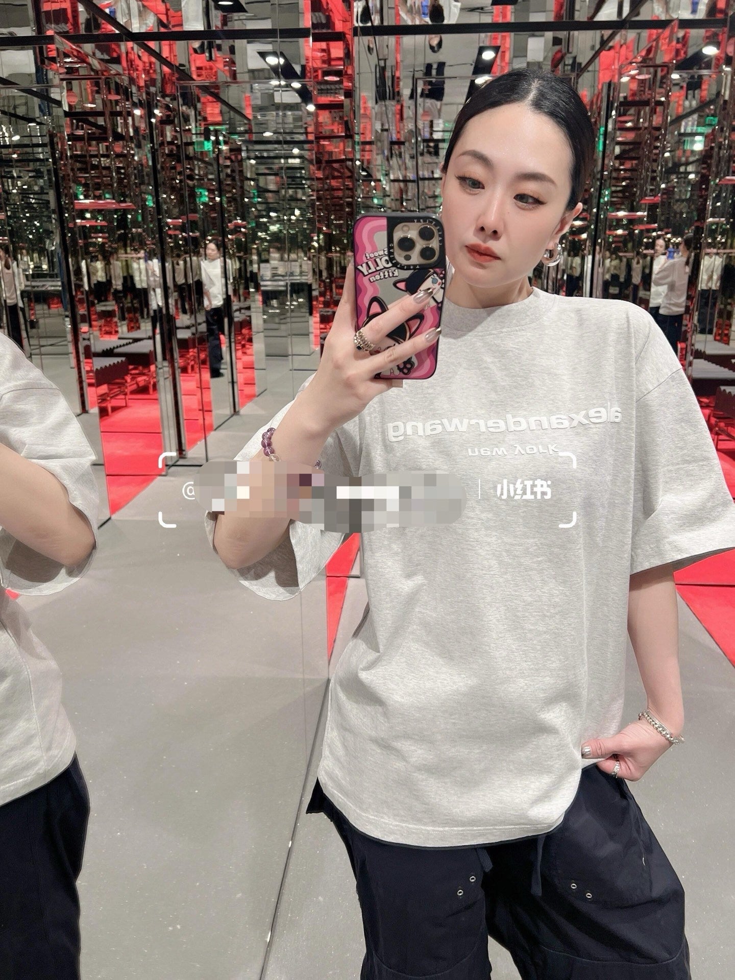 ALEXANDER WANG T-SHIRT - SUPER CLONE