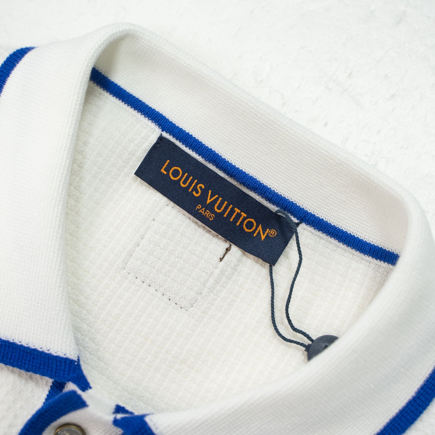 LOUIS VUITTON WAFFLE KNIT POCKET POLO SHIRT– 1:1 HIGH END