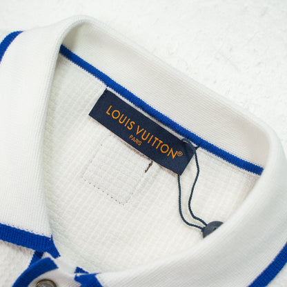 LOUIS VUITTON WAFFLE KNIT POCKET POLO SHIRT– 1:1 HIGH END