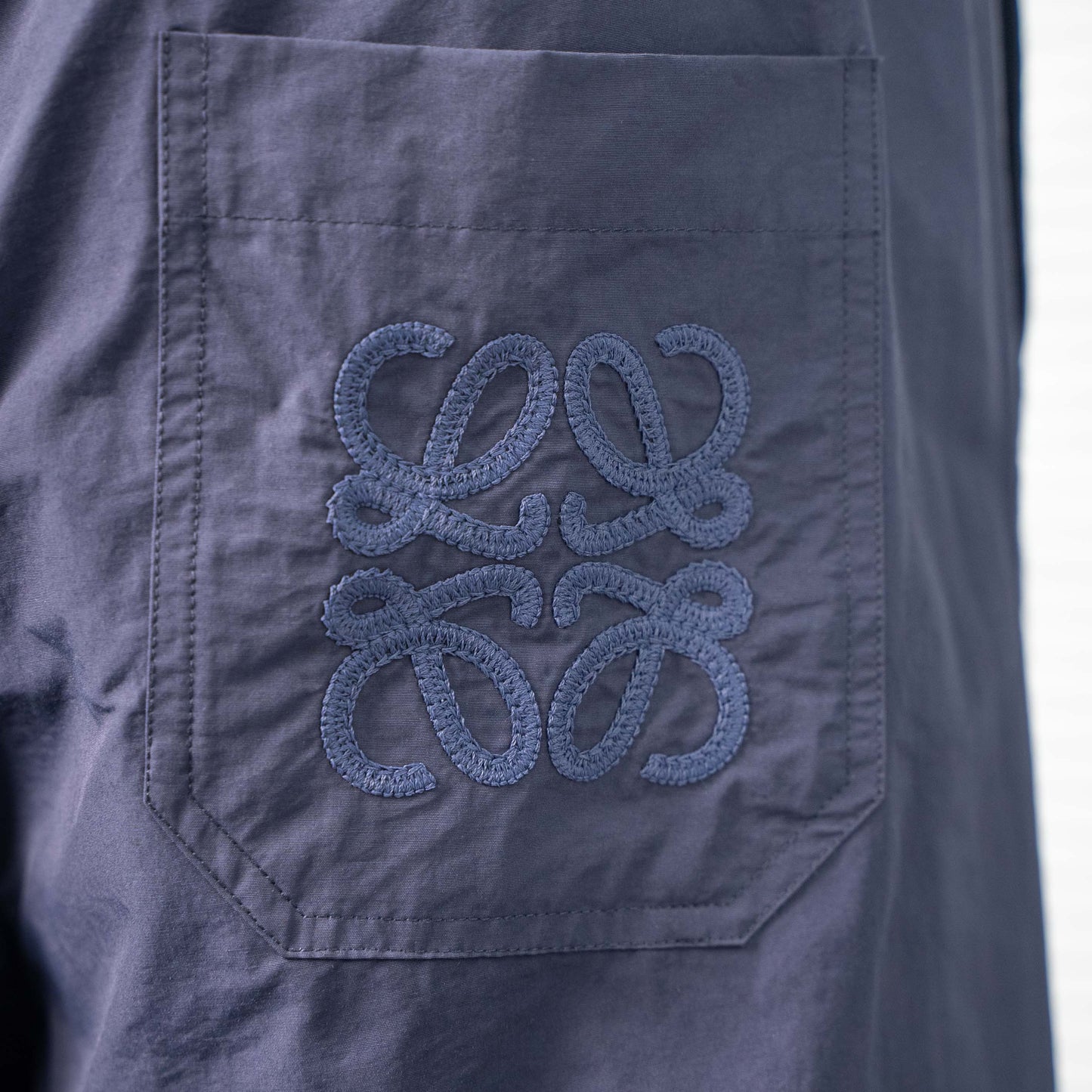 LOEWE ANAGRAM EMBROIDERED DRAWSTRING TROUSERS– 1:1 HIGH END