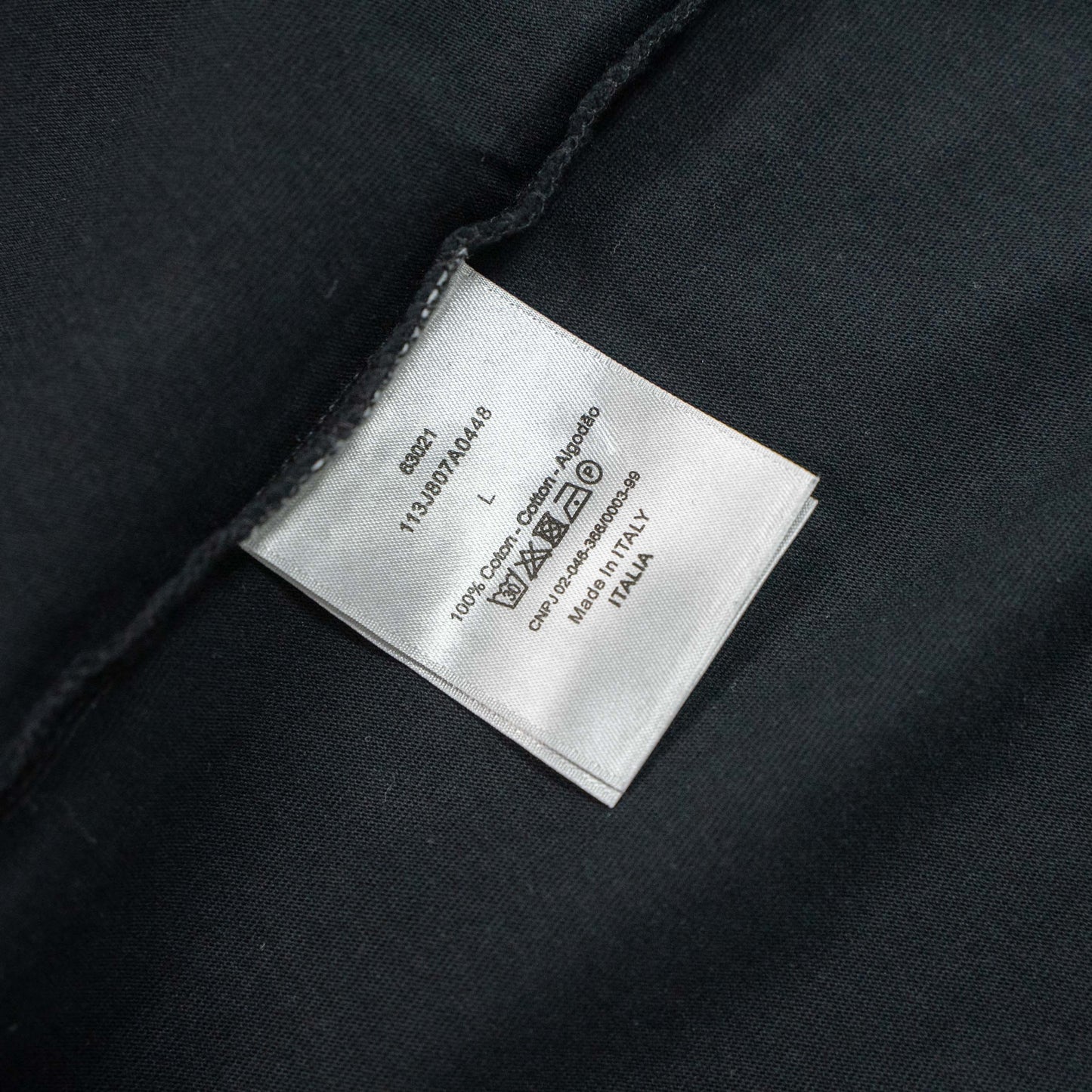 DIOR GRADIENT GRAFFITI EMBROIDERY T-SHIRT– 1:1 HIGH END