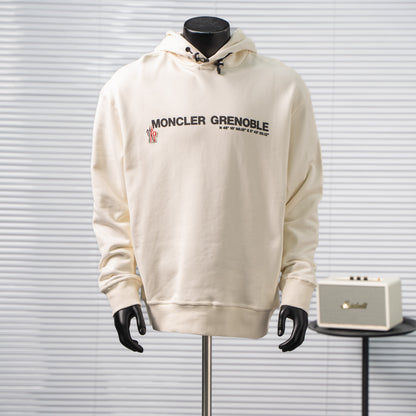 MONCLER GRENOBLE EMBROIDERED LETTERING HOODIE – 1:1 HIGH END