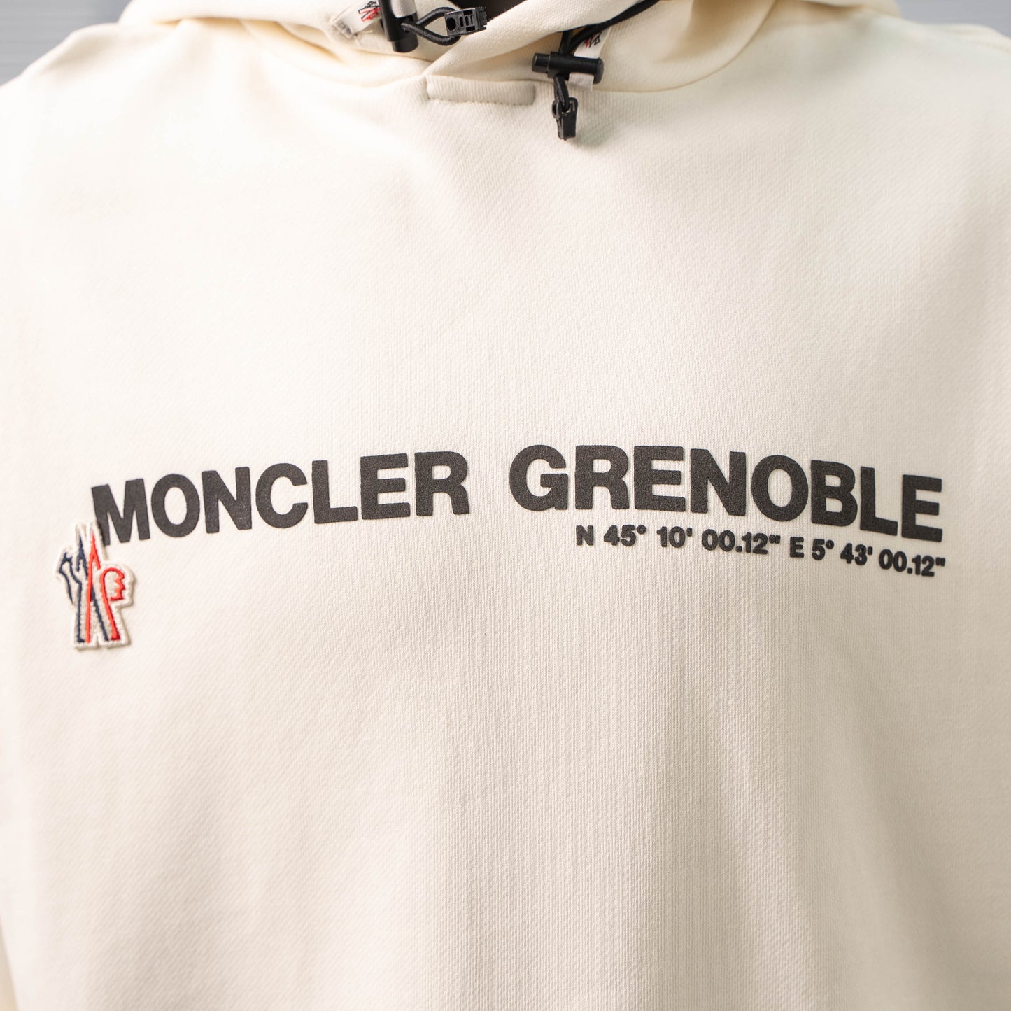 MONCLER GRENOBLE EMBROIDERED LETTERING HOODIE – 1:1 HIGH END