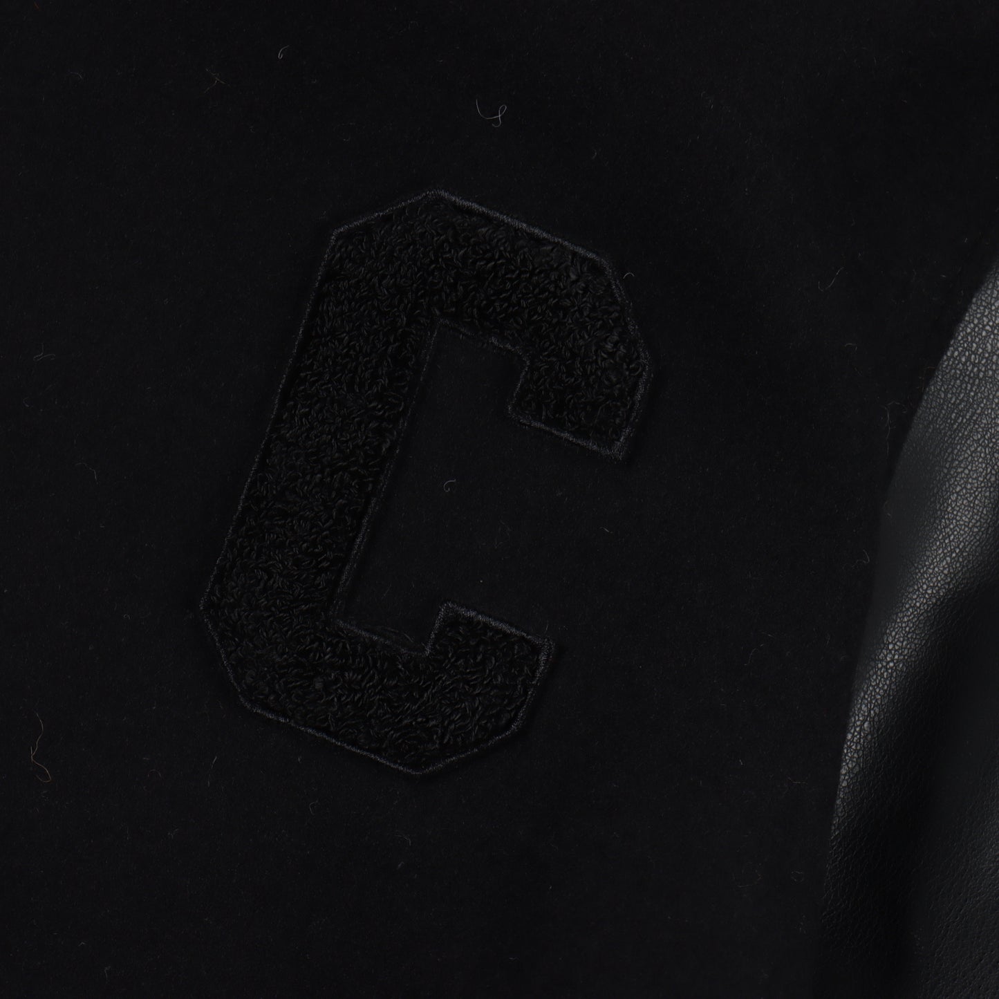 CELINE WOOL & LEATHER HOODIE JACKET - SUPER CLONE