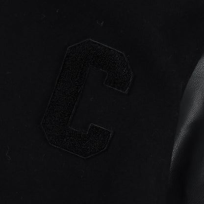 CELINE WOOL & LEATHER HOODIE JACKET - SUPER CLONE