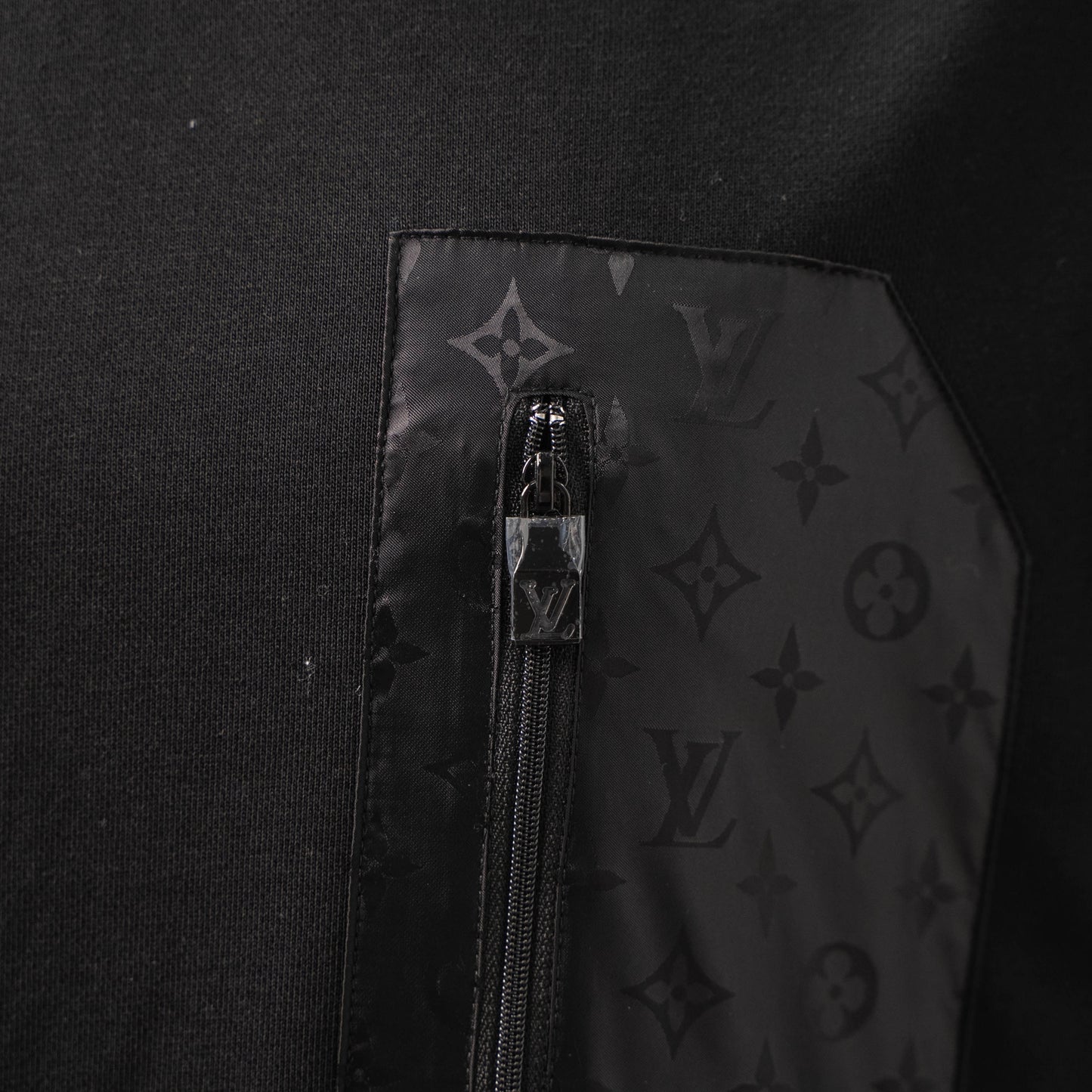 LOUIS VUITTON MONOGRAM ZIP POCKET CREWNECK SWEATSHIRT – 1:1 HIGH END