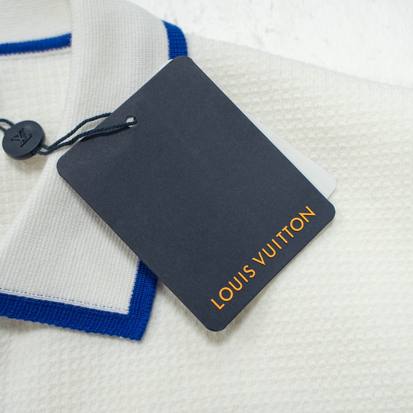 LOUIS VUITTON WAFFLE KNIT POCKET POLO SHIRT– 1:1 HIGH END