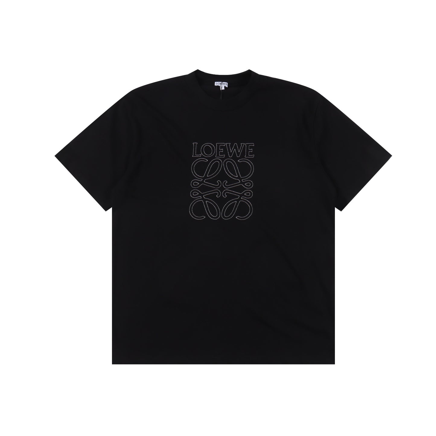 LOEWE T-SHIRT - SCHWARZ / WEIß - SUPER CLONE 260g