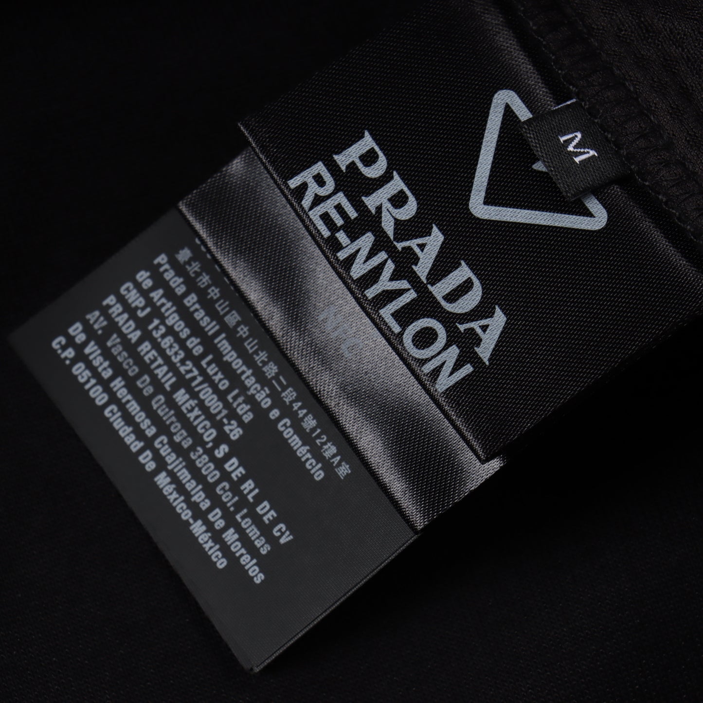 PRADA RE-NYLON ZIP JACKET - SCHWARZ/BLAU – MODEL 1 (S–XL) – mit Tags – 1:1 HIGH END