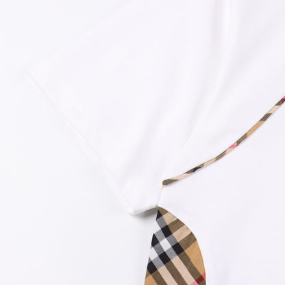 BURBERRY T-SHIRT - SCHWARZ / WEIß - SUPER CLONE 260g