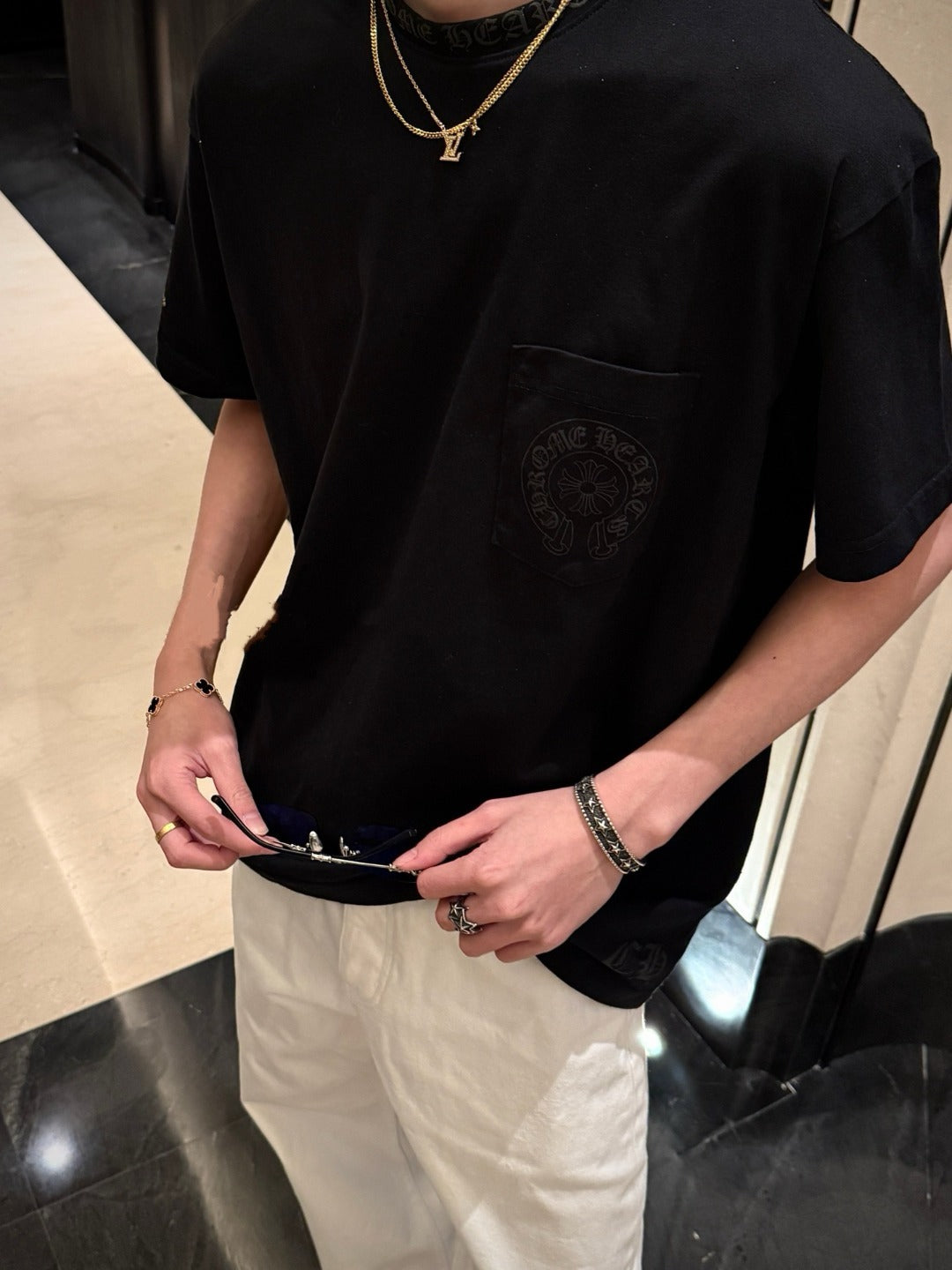 CHROME HEARTS T-SHIRT - SUPER CLONE