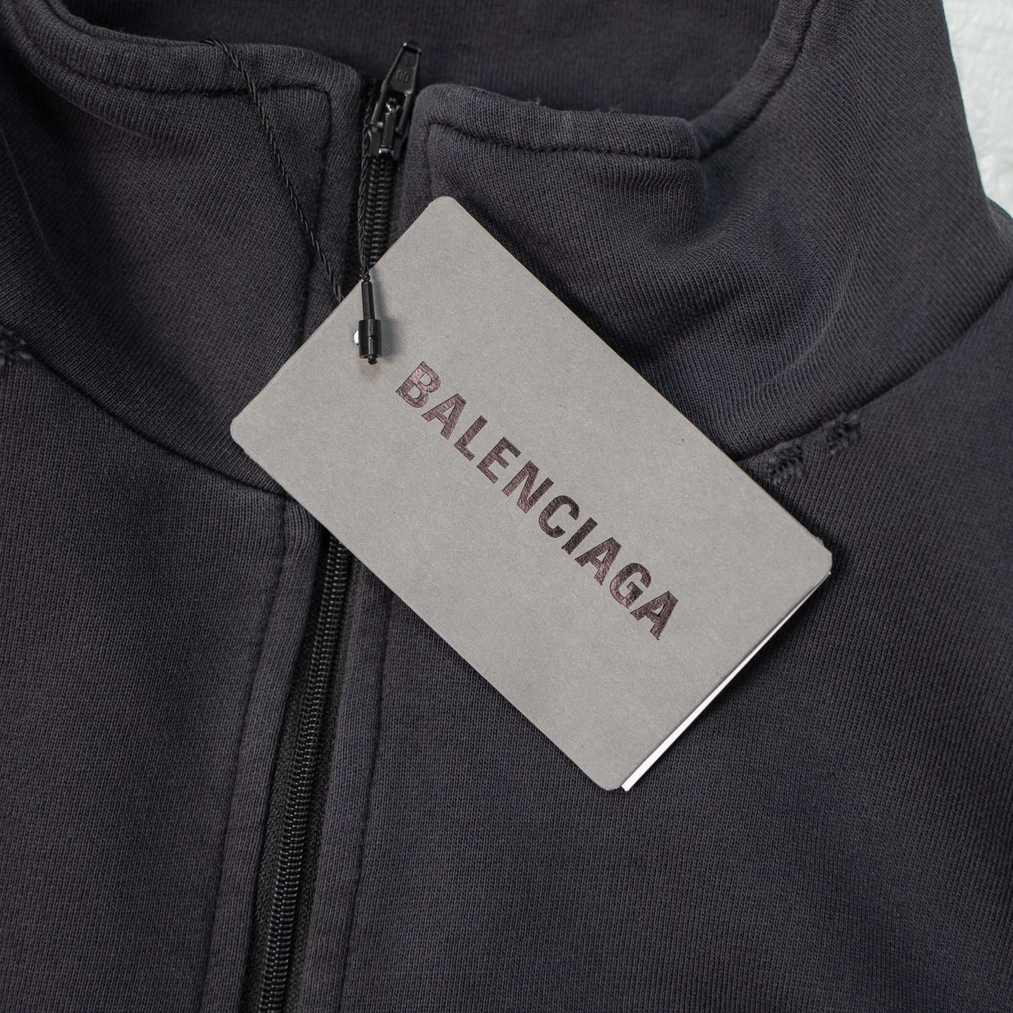 BALENCIAGA BLCG HALF-ZIP HIGH COLLAR SWEATSHIRT – 1:1 HIGH END