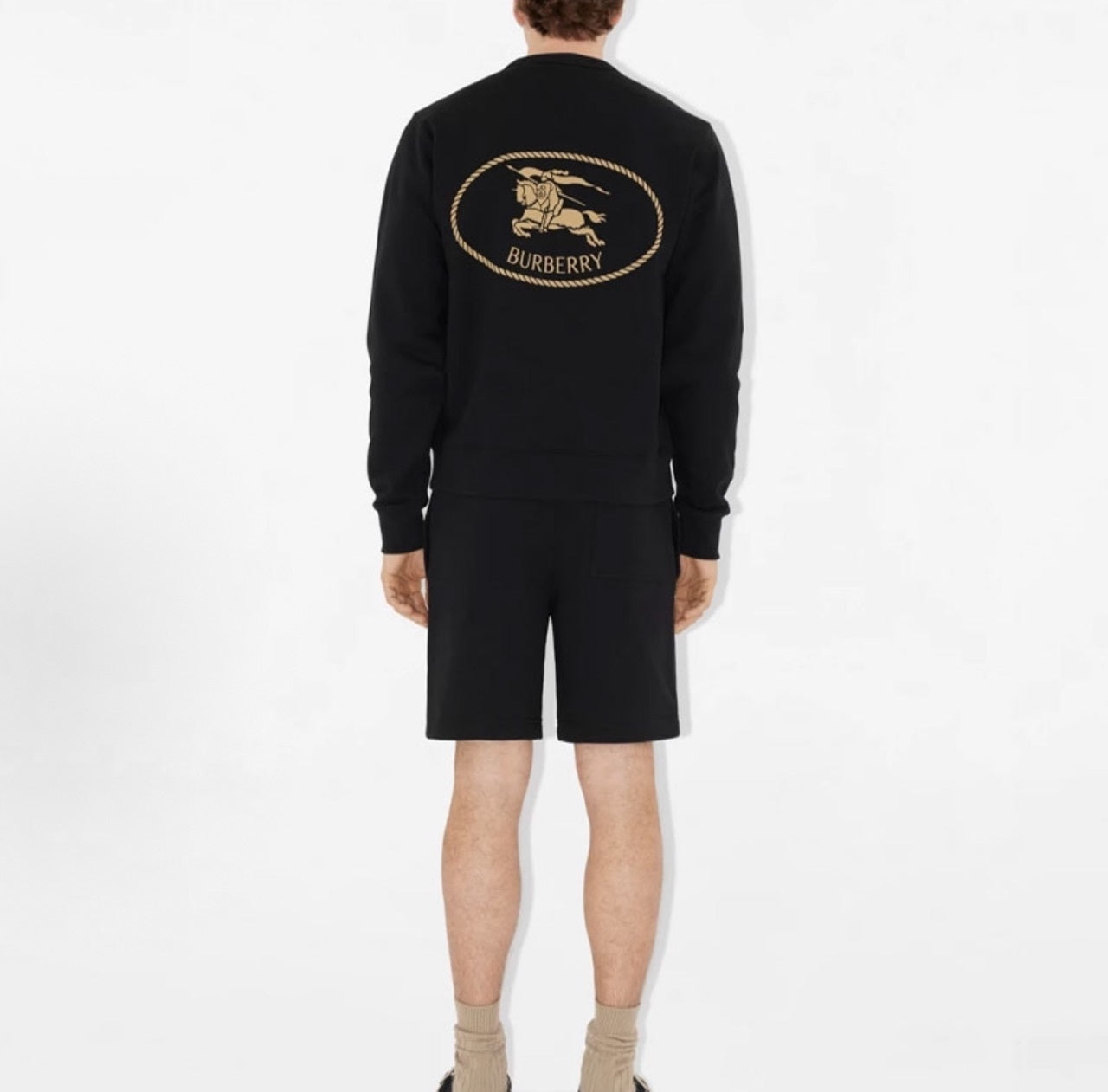 BURBERRY KNIGHT LOGO CREWNECK - SUPER CLONE