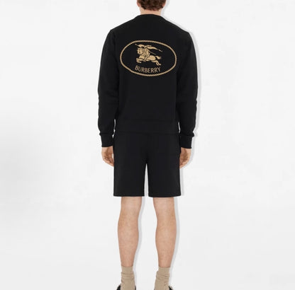 BURBERRY KNIGHT LOGO CREWNECK - SUPER CLONE