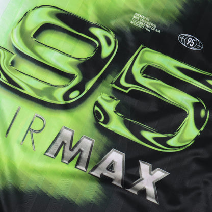 NIKE AIR MAX 95 CULTURE OF FOOTBALL LONGSLEEVE– mit Tags – 1:1 HIGH END
