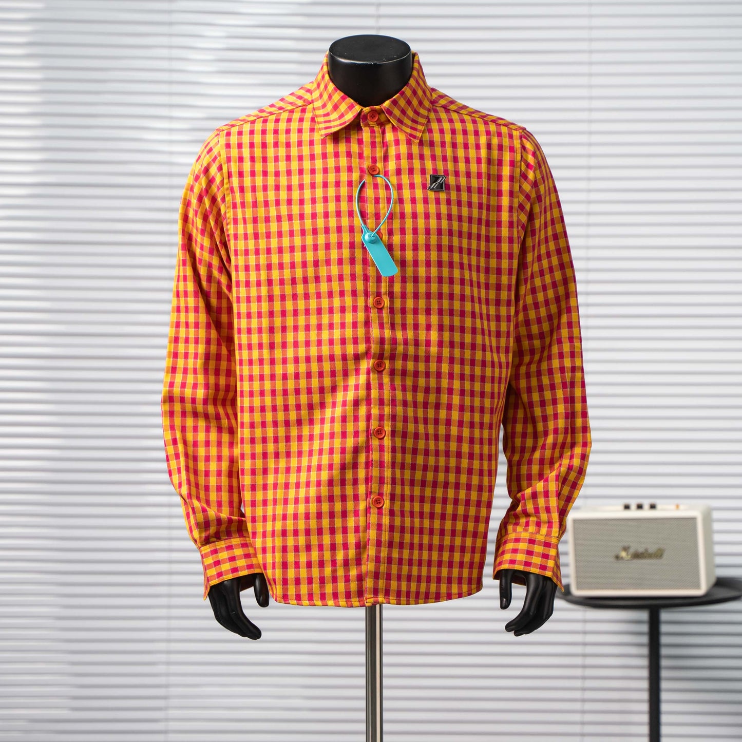 WE11DONE CHECK LOGO OVERSHIRT– 1:1 HIGH END