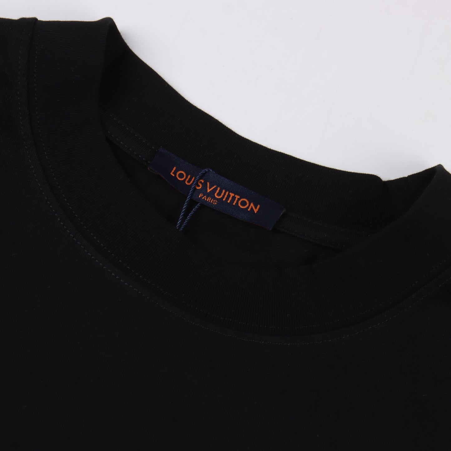 LOUIS VUITTON T-SHIRT - SCHWARZ / WEIß - SUPER CLONE 260g