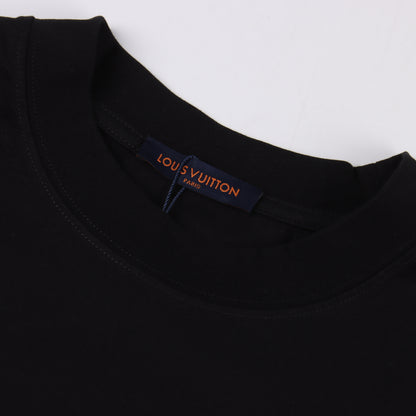 LOUIS VUITTON T-SHIRT - SCHWARZ / WEIß - SUPER CLONE 260g