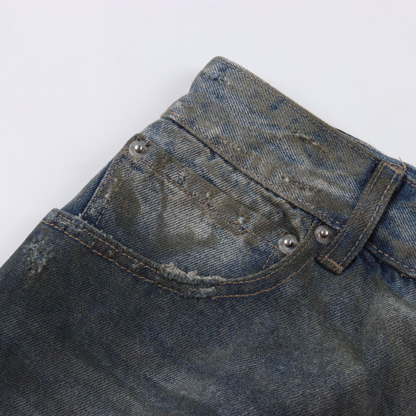 BALENCIAGA DISTRESSED DENIM – mit Tags – 1:1 HIGH END