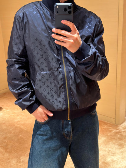LOUIS VUITTON REVERSIBLE MONOGRAM ZIP JACKET– 1:1 HIGH END