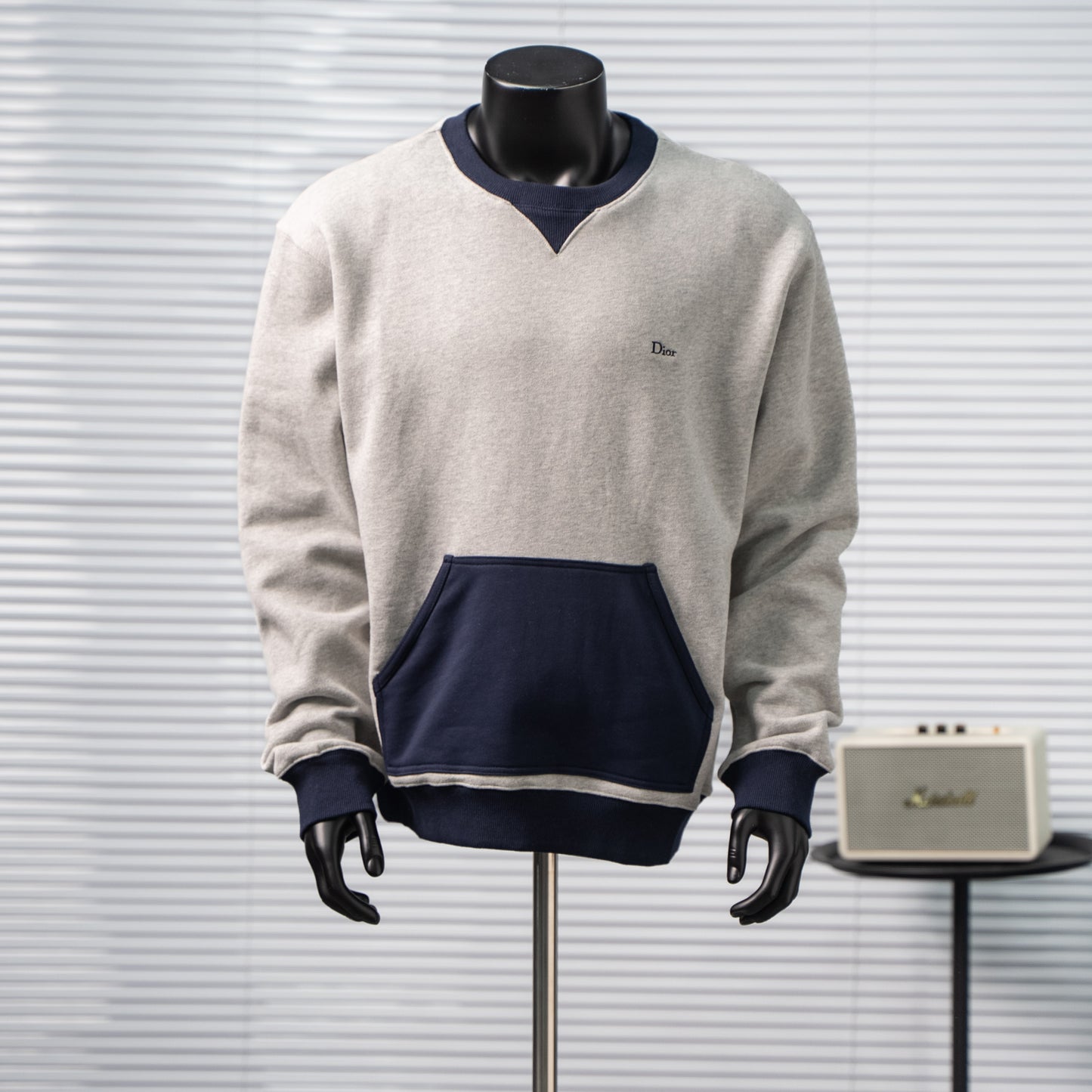 DIOR CD COLOR BLOCK CREWNECK SWEATSHIRT – 1:1 HIGH END