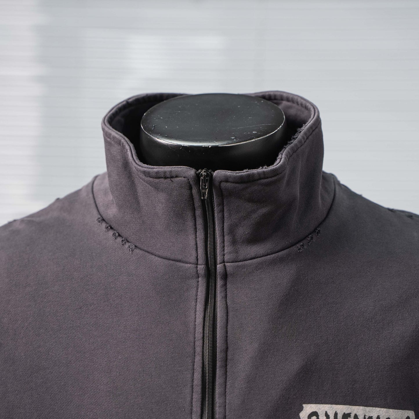 BALENCIAGA BLCG HALF-ZIP HIGH COLLAR SWEATSHIRT – 1:1 HIGH END