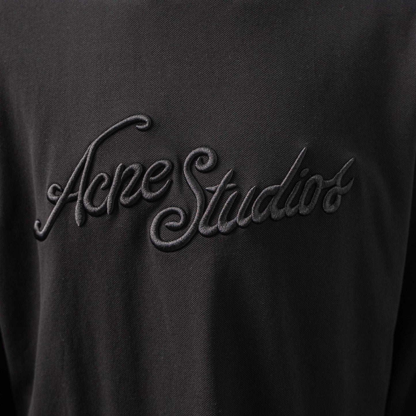 ACNE STUDIOS EMBROIDERED LOGO LONG SLEEVE T-SHIRT – 1:1 HIGH END
