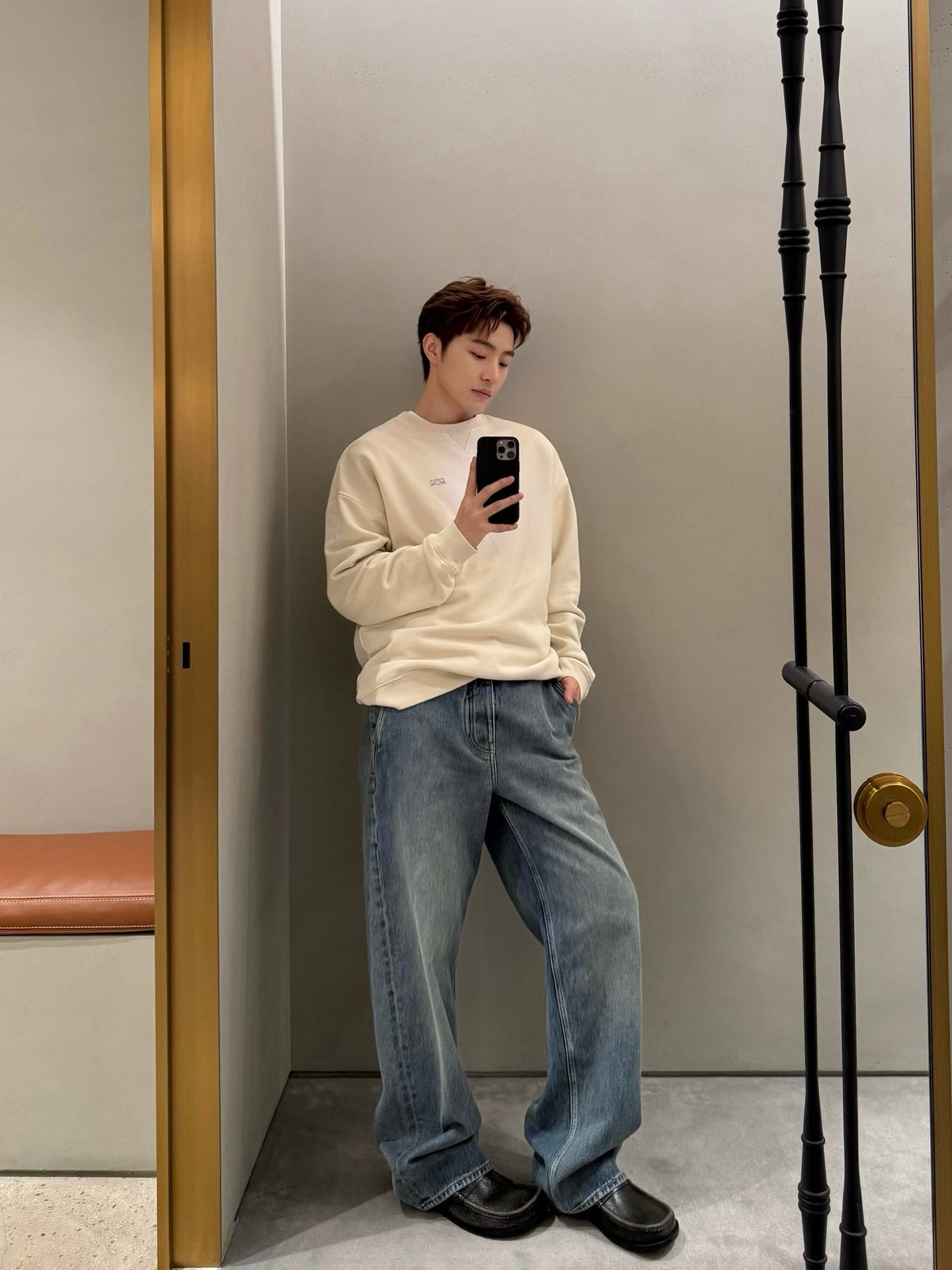 LOEWE ANAGRAM EMBROIDERED SWEATSHIRT – 1:1 HIGH END