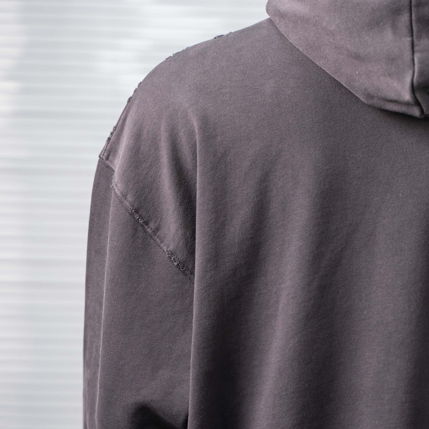 BALENCIAGA DISTRESSED LIQUID LOGO HOODIE – 1:1 HIGH END