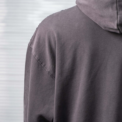 BALENCIAGA DISTRESSED LIQUID LOGO HOODIE – 1:1 HIGH END